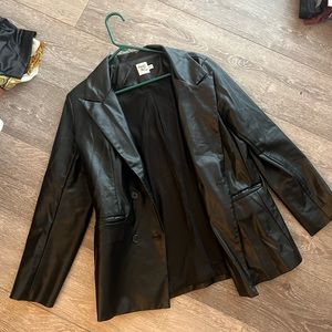 Princess Polly leather blazer